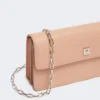 Leather phone pouch, pink Leather phone pouch, pink