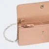 Leather phone pouch, pink Leather phone pouch, pink