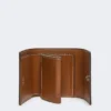 Leather purse, amber brown Leather purse, amber brown
