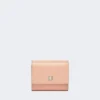 Leather purse, pink
