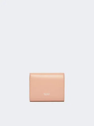 Leather purse, pink