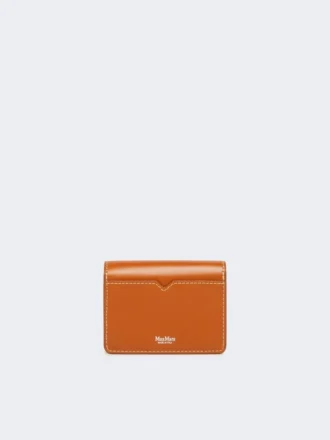 Leather purse, rust Leather purse, rust