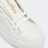 Leather sneakers, optical white Leather sneakers, optical white