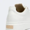 Leather sneakers, optical white Leather sneakers, optical white