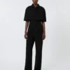 Lightweight cady jumpsuit, black Lightweight cady jumpsuit, black