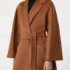 Ludmilla icon coat, tobacco