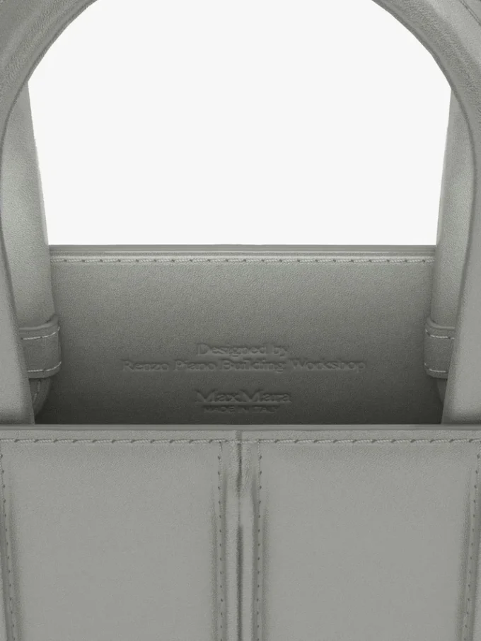 Max mara whitney bag 3 – micro, light grey
