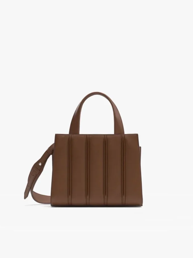 Max mara whitney bag 4 – small, amber brown