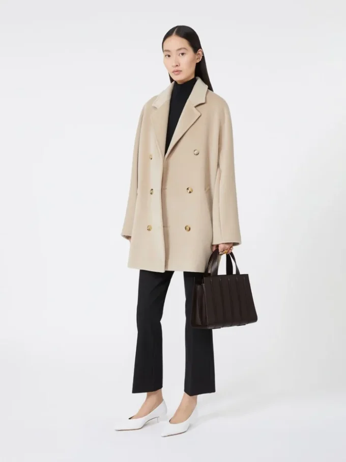 Max mara whitney bag 5 – medium, dark brown