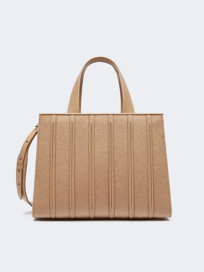 Max mara whitney bag 6 – medium, hazelnut brown