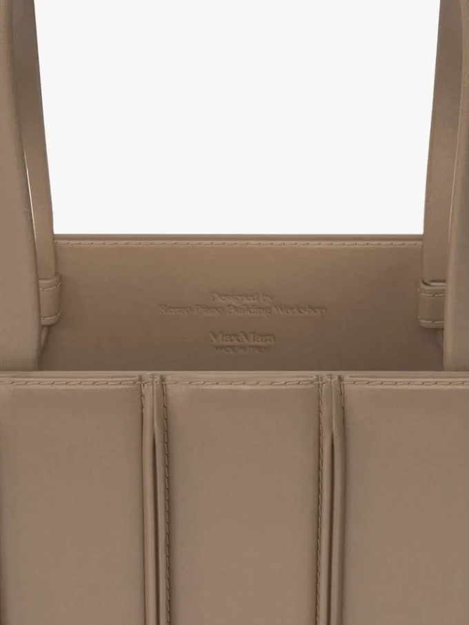 Max mara whitney bag 6 – medium, natural