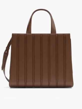 Max mara whitney bag 7 – large, amber brown