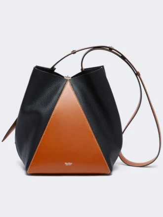 Medium bucket bag, rust
