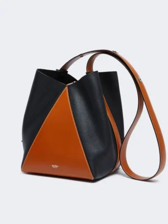 Medium bucket bag, rust