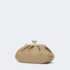 Medium sheepskin pasticcino bag, turtledove