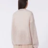 Mohair cardigan, sand
