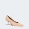 Nappa leather court shoes, pink Nappa leather court shoes, pink