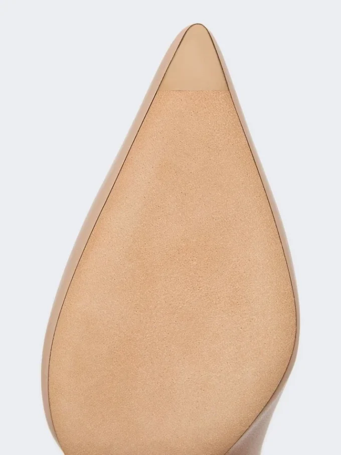 Nappa leather court shoes, pink Nappa leather court shoes, pink