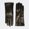 Nappa leather gloves, black Nappa leather gloves, black