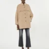 Oversized wool-blend coat, camel Oversized wool-blend coat, camel