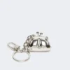 Pasticcino bag key ring, silver
