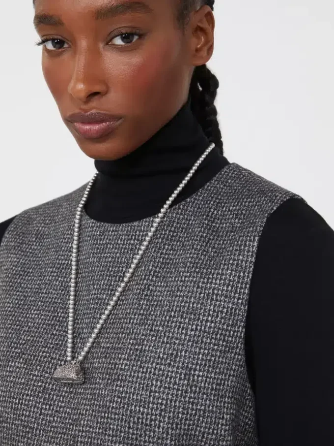 Pasticcino bag-pendant necklace, black Pasticcino bag-pendant necklace, black