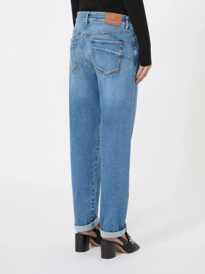 Perfect boyfriend jeans, ultramarine