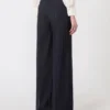 Pinstripe wool trousers, navy Pinstripe wool trousers, navy