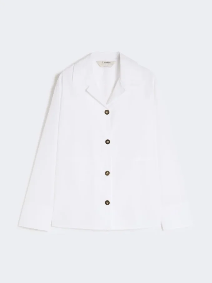 Poplin shirt, white Poplin shirt, white