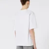 Printed cotton t-shirt, optical white