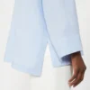 Pure linen shirt, light blue