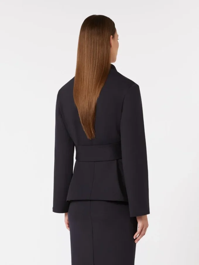 Scuba jersey jacket, ultramarine