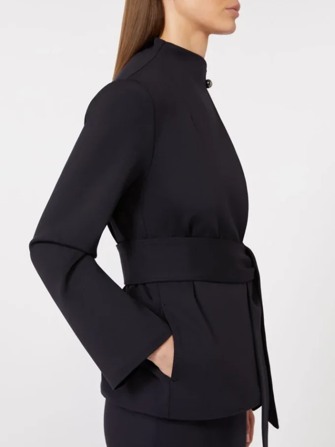 Scuba jersey jacket, ultramarine