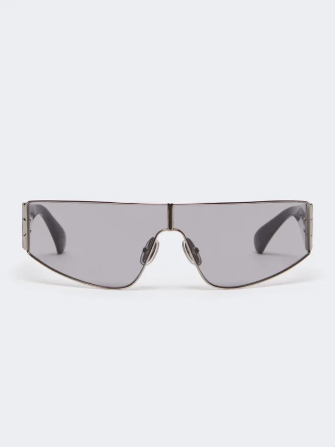Shield sunglasses, black