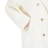Short 101801 icon coat, white