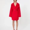 Short wool coat, red Short wool coat, red