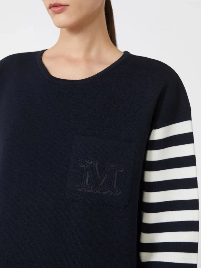 Short wool dress, ultramarine Short wool dress, ultramarine