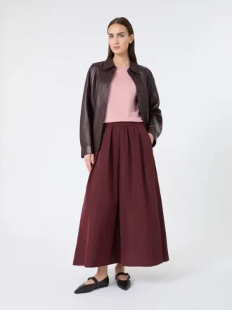 Silk and cotton jumper, pink