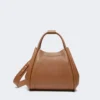Small leather marine bag, brown bronze