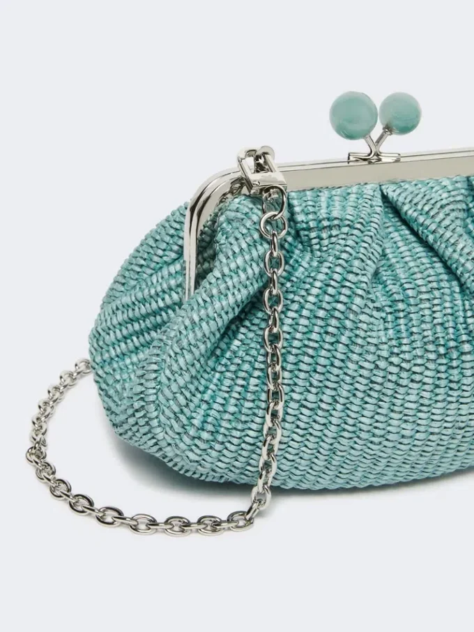 Small raffia-effect pasticcino bag, oil Small raffia-effect pasticcino bag, oil