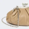 Small sheepskin pasticcino bag, turtledove