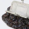 Small wool boucla pasticcino bag, avio Small wool boucla pasticcino bag, avio