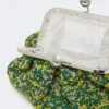 Small wool boucla pasticcino bag, green Small wool boucla pasticcino bag, green