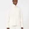 Soft scuba jersey jacket, ivory