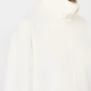 Soft scuba jersey jacket, ivory