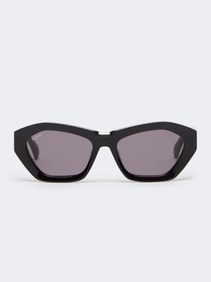 Square bold sunglasses, black
