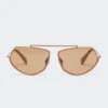 Square sunglasses, camel Square sunglasses, camel