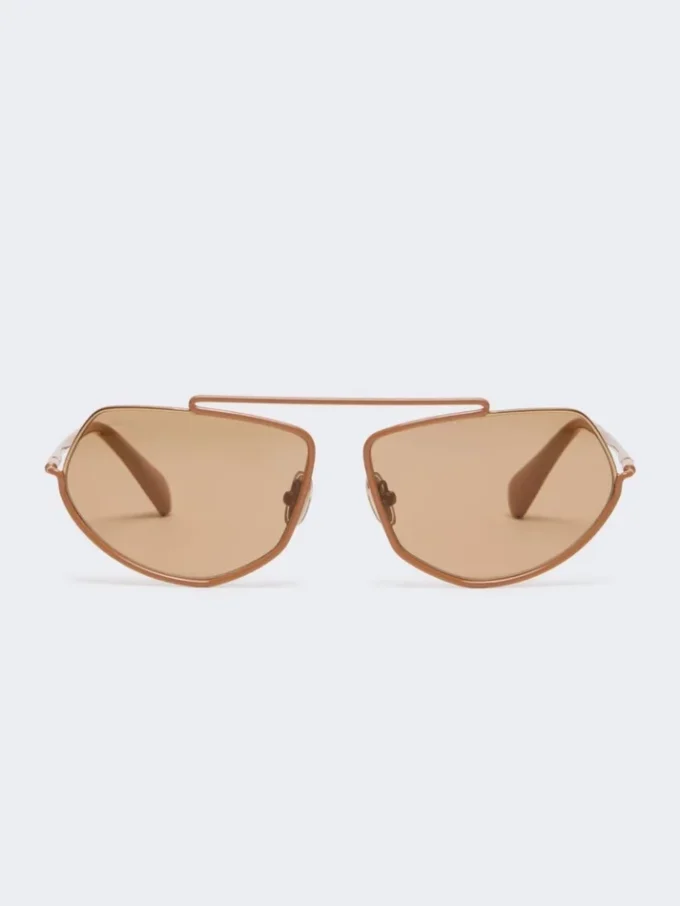 Square sunglasses, camel Square sunglasses, camel