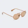 Square sunglasses, camel Square sunglasses, camel