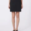 Stretch gabardine mini skirt, black Stretch gabardine mini skirt, black